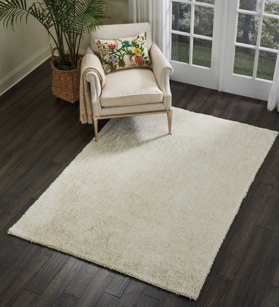 Nourison Palm Beach BTSA5 Ivory 5' x 7' Rectangle