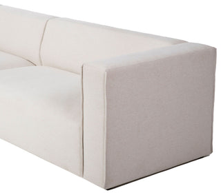 Premium 66" Upholstered Sectional Sofa, Beige