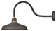 Hinkley Foundry Classic Medium Gooseneck Barn Light, Museum Bronze