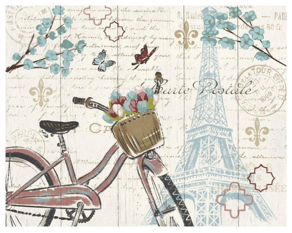 "Paris Tour I" Digital Paper Print by Janelle Penner, 30"x24"