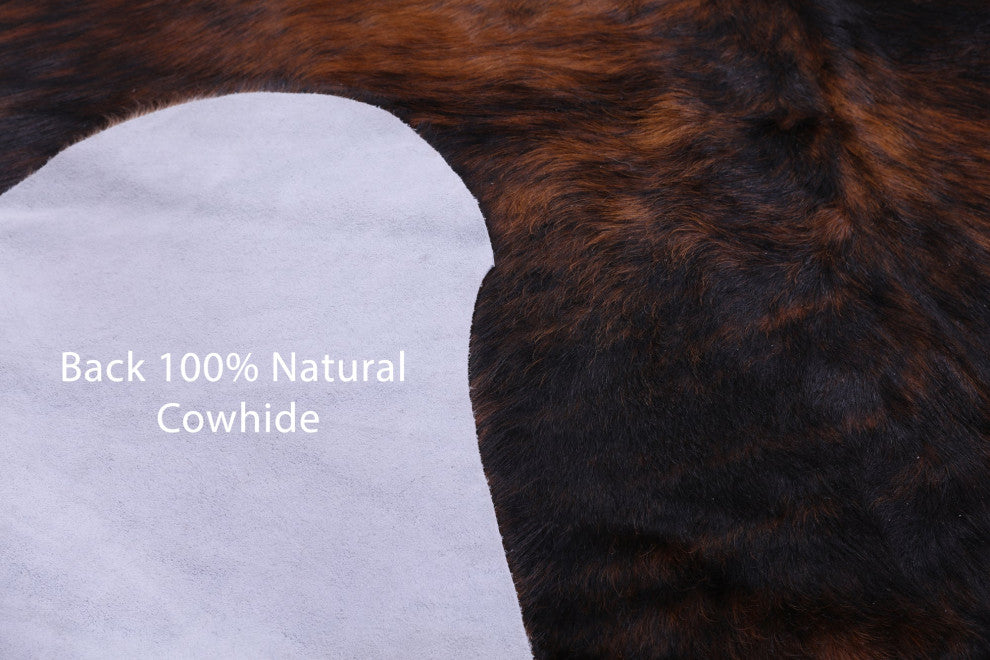 6' 0" X 5' 7" Natural Cowhide Rug C2036