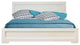 White Wood Twin Platform Bed