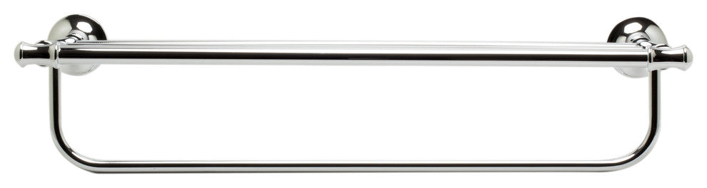 ALFI Brand AB9583 Polished Chrome 23 inch Towel Bar & Shelf Bathroom Accessory