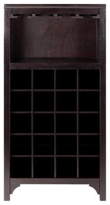 Ancona Modular Wine Cabinet With Glass Rack And 20-Bottle