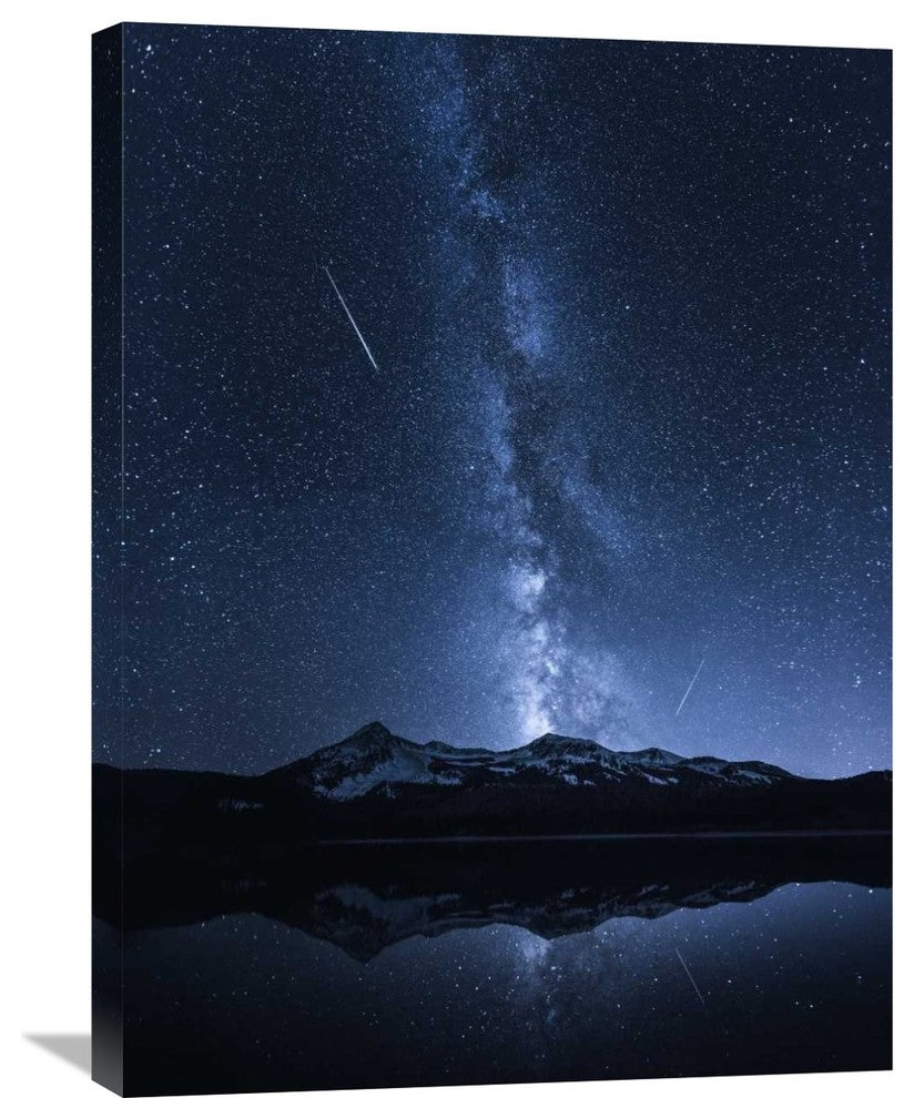 "Galaxies Reflection" Stretched Canvas Giclee by Toby Harriman, 22x30"