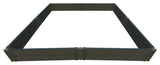 Weathered Wood Raised Garden Bed 8'x8'x11" 2" Profile