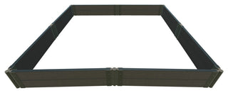 Weathered Wood Raised Garden Bed 8'x8'x11" 2" Profile