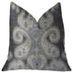 Social Butterfly Brown Shades Luxury Throw Pillow, 20"x30" Queen