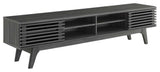 Render 70" Entertainment Center TV Stand, Charcoal