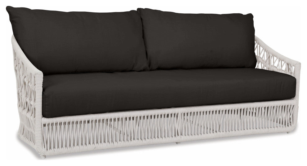 Dana Rope Spectrum Carbon Self Welt Outdoor Sofa
