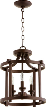 Quorum 2817-13-86 Three Light Dual Mount, Oiled Bronze Finish