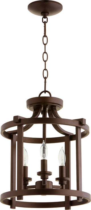 Quorum 2817-13-86 Three Light Dual Mount, Oiled Bronze Finish