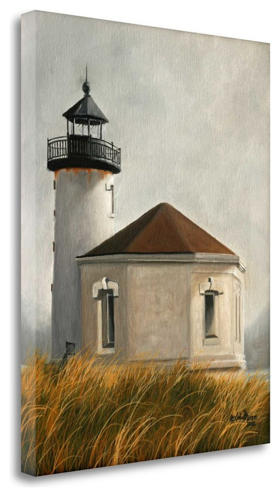 "Coquil Lighthouse" By Julie Peterson, Giclee Print on Gallery Wrap Canvas