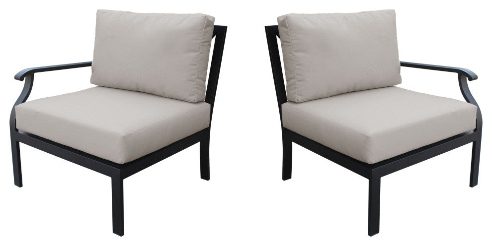 kathy ireland Madison Ave. Left Arm Sofa and Right Arm Sofa in Almond