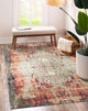 GRAY Contemporary Abstract Galaxy Area Rug