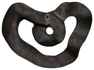 Swirl Wall Tile, Teak Wood, Assorted, Black