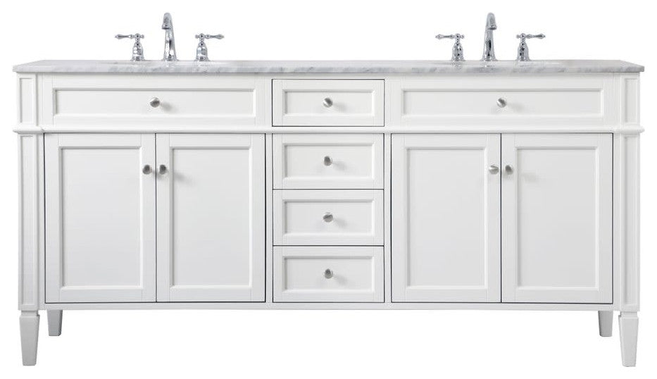 Elegant Lighting VF12572D Park Avenue 72" - Grey