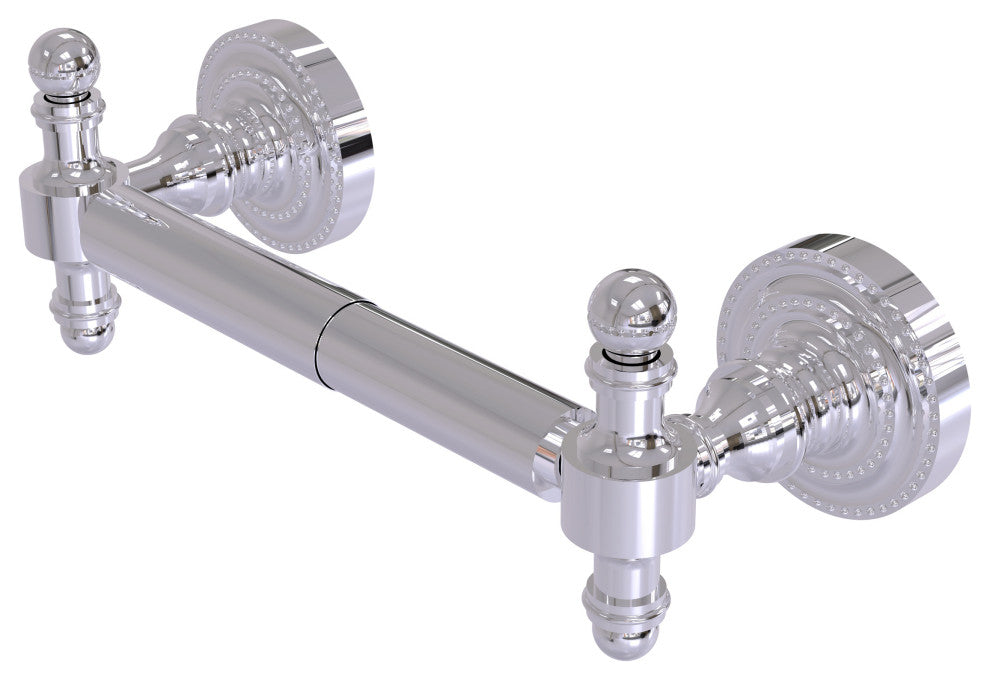 Retro Dot 2 Post Toilet Tissue Holder, Polished Chrome