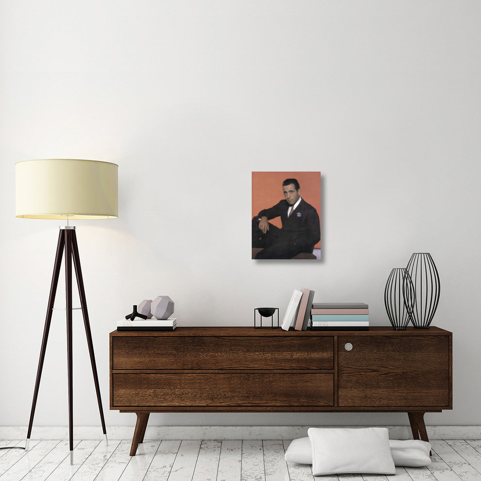"Humphrey Bogart" Stretched Canvas Giclee by Hollywood Photo Archive, 17"x22"