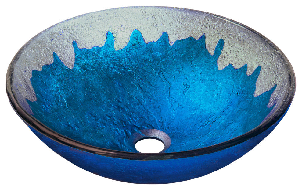 Diaccio Glass Vessel Sink