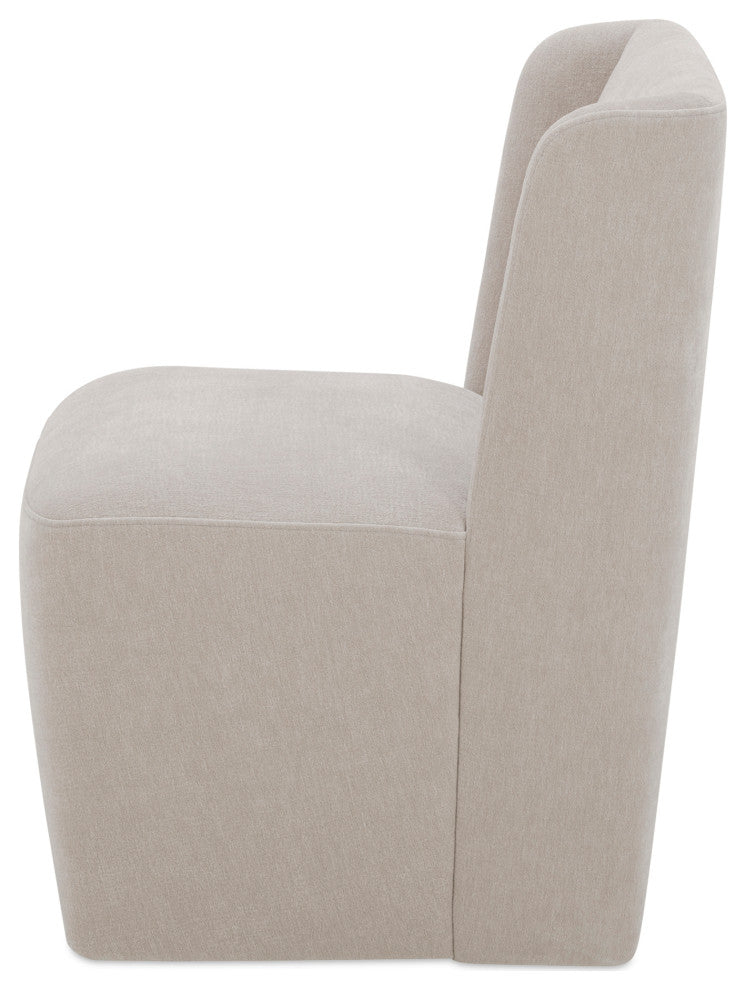 Cormac Rolling Dining Chair Performance Fabric