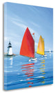 "Horizon Light" By Sally Caldwell Fisher, Giclee Print on Gallery Wrap Canvas