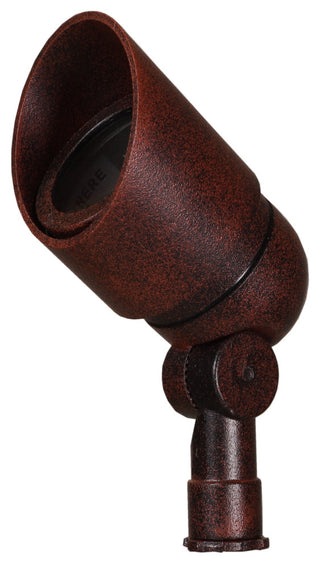 6-Watt LED Low Voltage Directional Bullet Light in Rust Finish-BPL101RSTLED