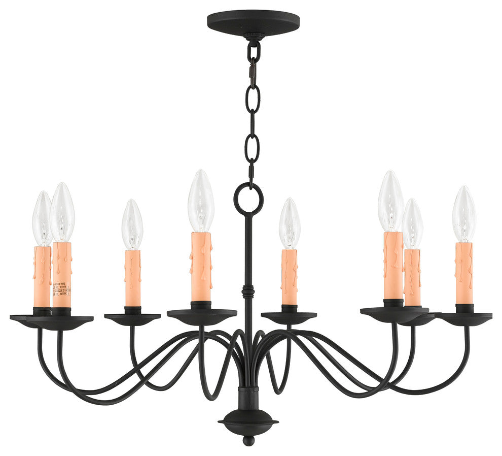 Heritage Chandelier, Black