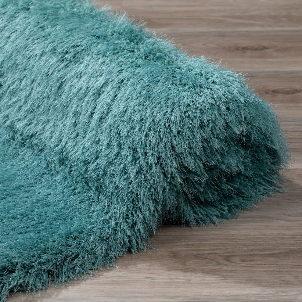 Dalyn Impact IA100 Teal 4'x4' Round Rug