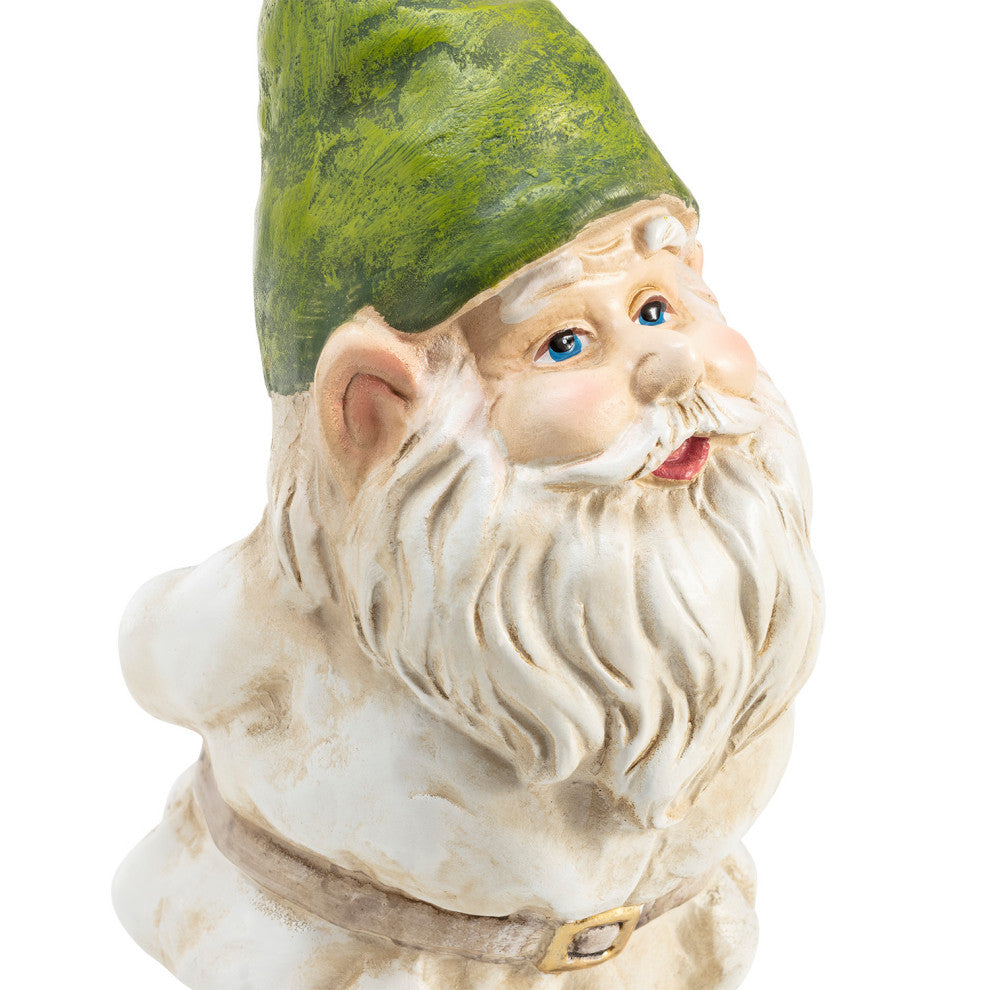 Bashful Gnome Statue