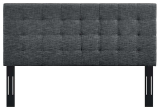 Paisley Tufted Full / Queen Upholstered Linen Fabric Headboard by Modway