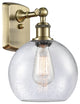 Innovations Lighting 516-1W-AB-G124-8 Athens 1 Light 8" Sconce