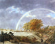 Jacob Cats Autumn Landscape With Rainbow Wall Decal