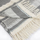 Coastal Striped Throw Blanket with Fringe