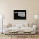 "Oklahoma Black and White Map" Fine Art Print