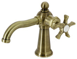 Kingston Brass KS3543NX Single-Handle Bathroom Faucet, Push Pop-Up