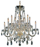 Crystorama Traditional Crystal 10-Light Chandelier