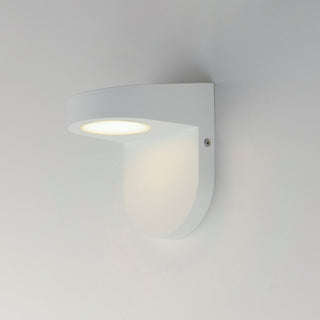Maxim 86198 Ledge 6" Tall Outdoor Wall Sconce - White