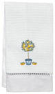 Waffle Weave Guest Towel, Lemon Topiary Tree