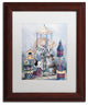 Jenny Newland 'Cat Carousel' Matted Framed Art, 14x11