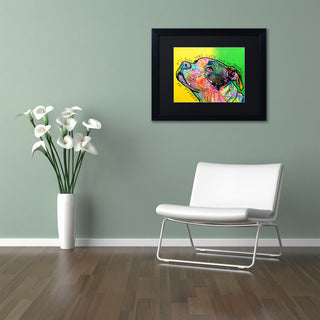 Dean Russo 'Lick You' Art, Black Frame, Black Matte, 20"x16"