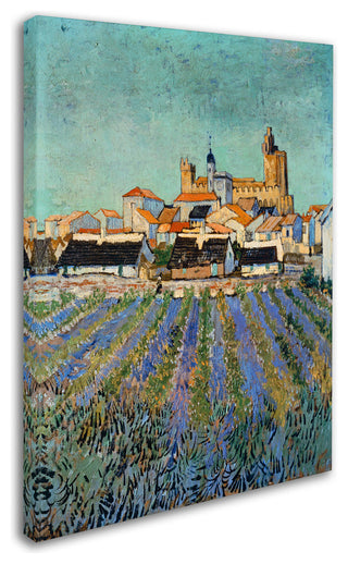 'Saintes Maries de la Mer' Canvas Art by Vincent van Gogh