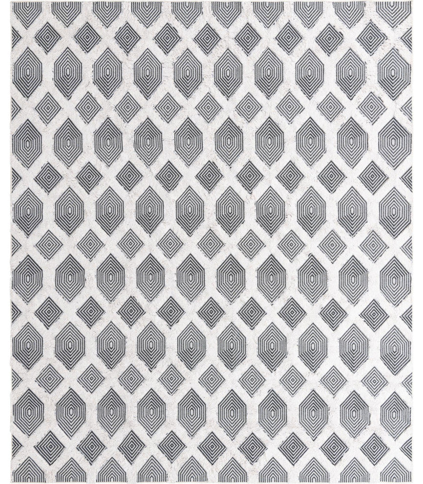 Unique Loom Sabrina Soto Casa Havana Area Rug, Black, 8' 3 X 10' 0 Rectangular