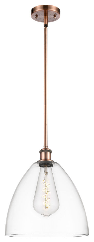 Innovations 516-1S-AC-GBD-122 1-Light Mini Pendant, Antique Copper