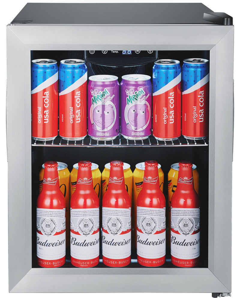 EdgeStar BWC71 18"W 52 Can Capacity Extreme Cool Beverage Center - Stainless