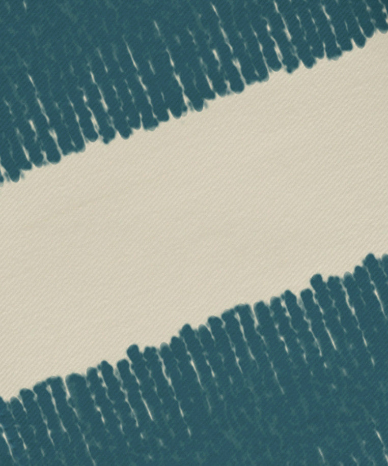 Twisted Stripe Stripe Print Napkin, Aqua, Set of 4