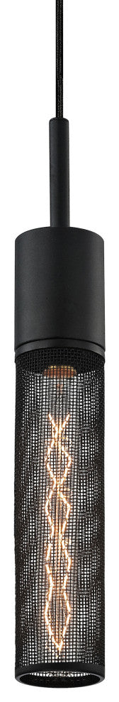 Sonneman Gotham Pendant, Textured Black
