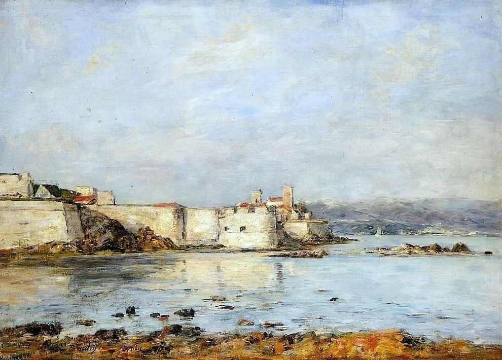 Eugene-Louis Boudin Antibes the Fortifications Wall Decal