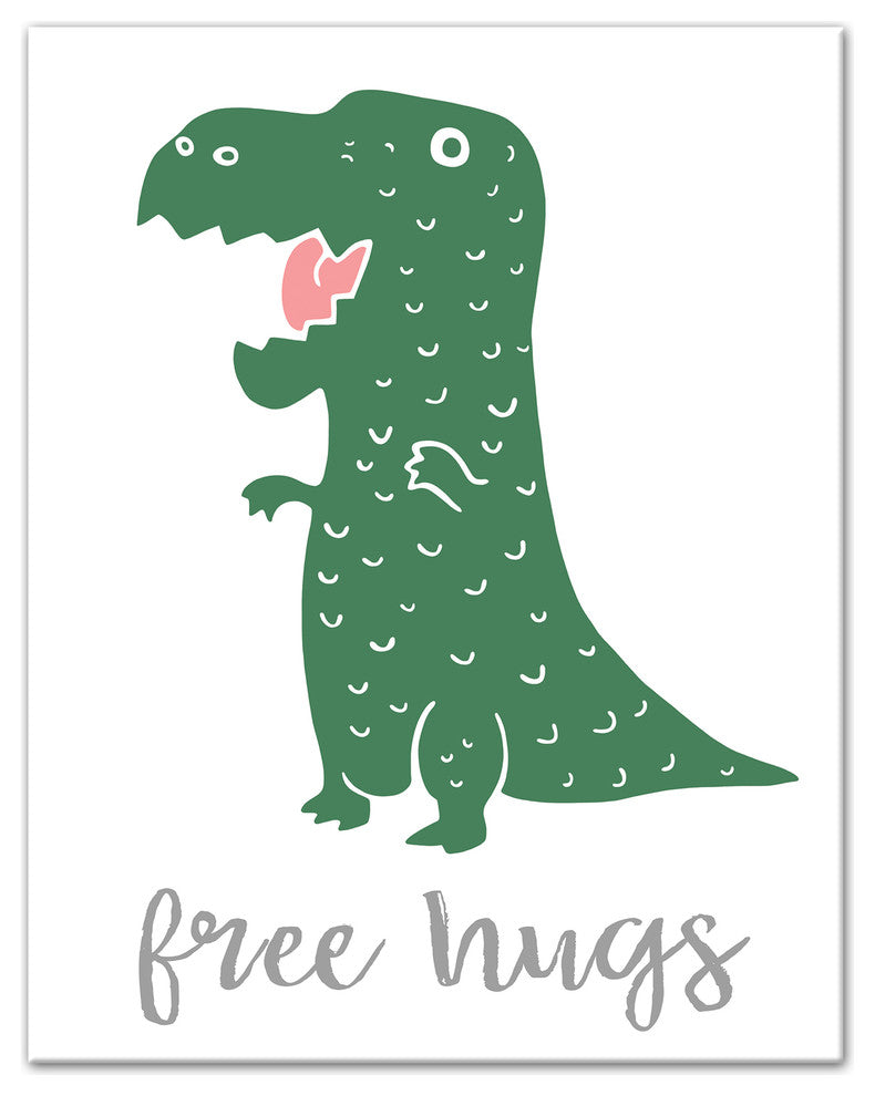 Free Hugs 11x14 Canvas Wall Art
