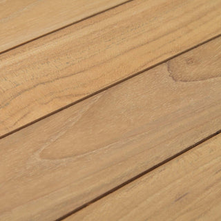 Natural Marina Outdoor Patio Teak Rectangle Coffee Table